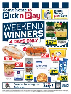 Preview of Pick n Pay flyer valid from 21/05/2026