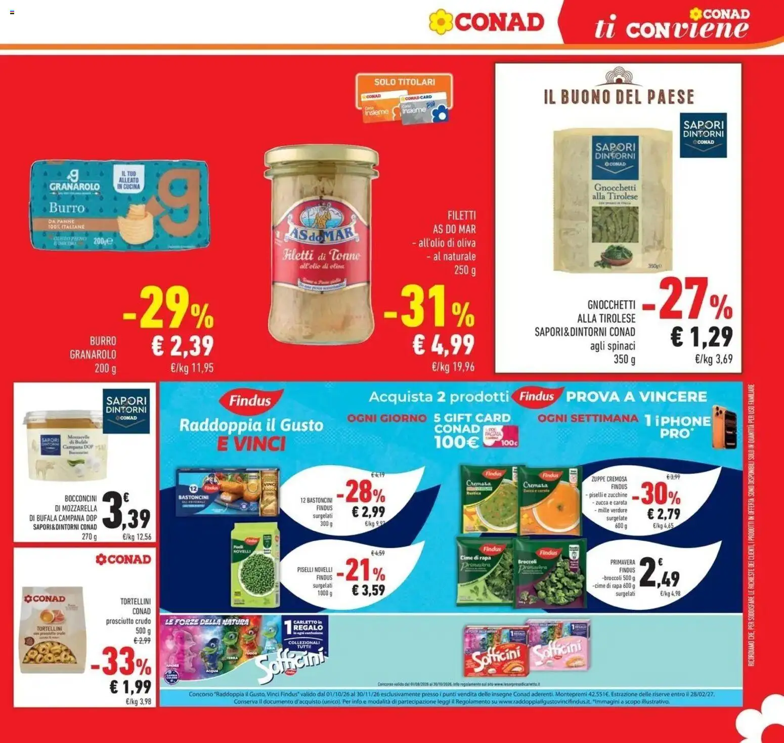 Anteprima dell'opuscolo Conad volantino Rio Saliceto dal negozio Conad valido da 21/10/2026