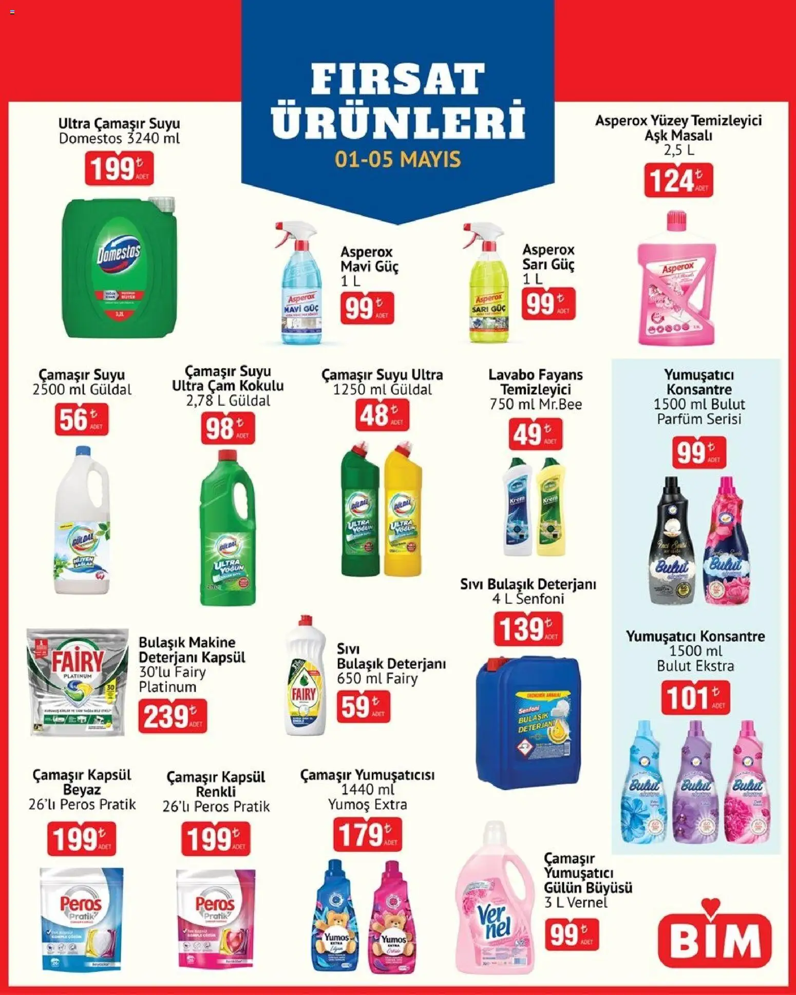 BİM BİM - Fırsat ürünleri 01.05.2026 - Broşürünün önizlemesi