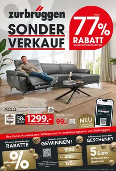 Vorschau von dem Prospekt des Geschäftes Zurbrüggen, gültig ab dem 19.06.2026