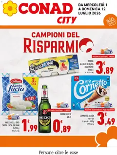 Anteprima dell'opuscolo Conad volantino City Lazio dal negozio Conad valido da 01/07/2026