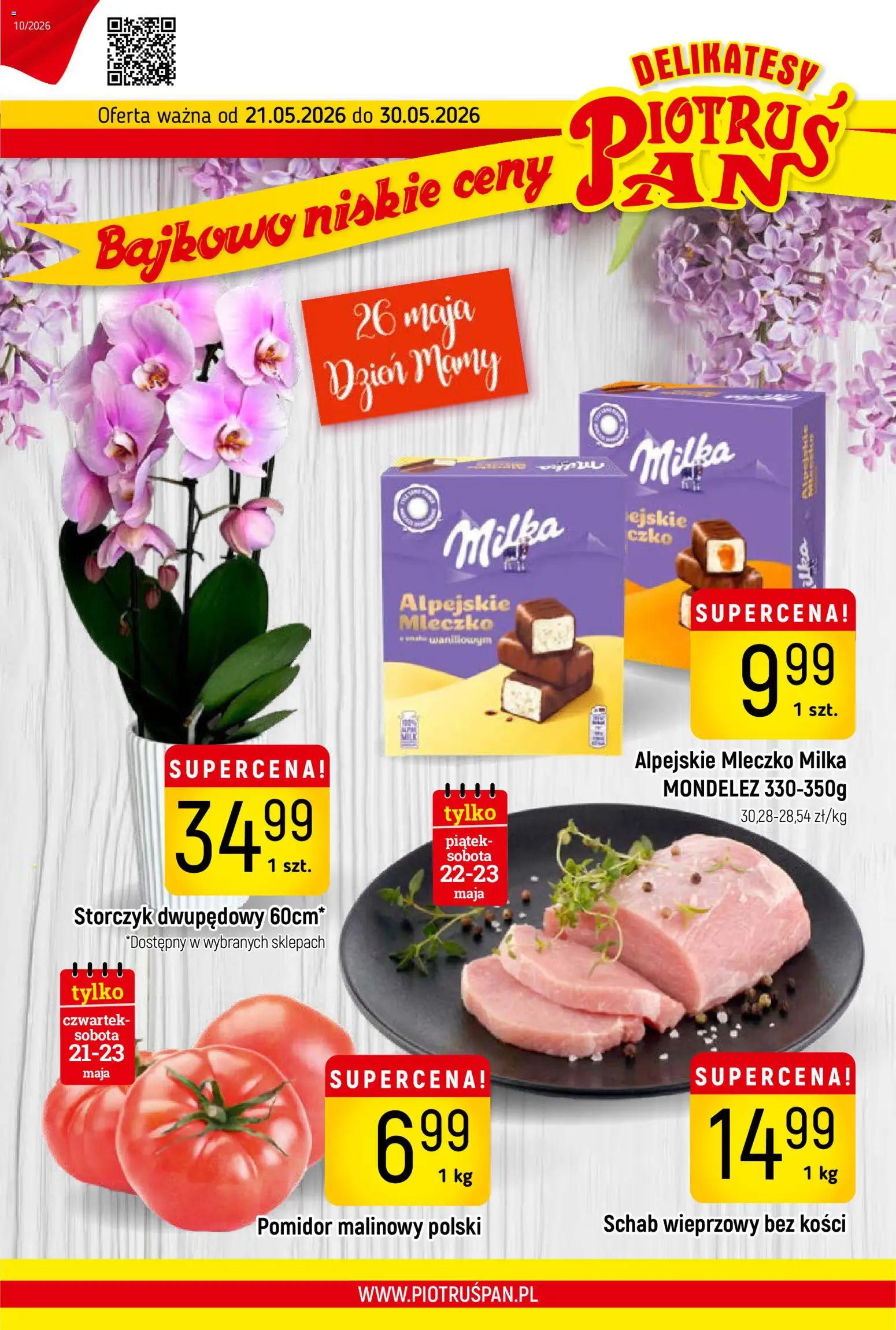 Pogląd gazetki "Piotruś Pan gazetka" ze sklepu Piotruś Pan ważnej od 21.05.2026
