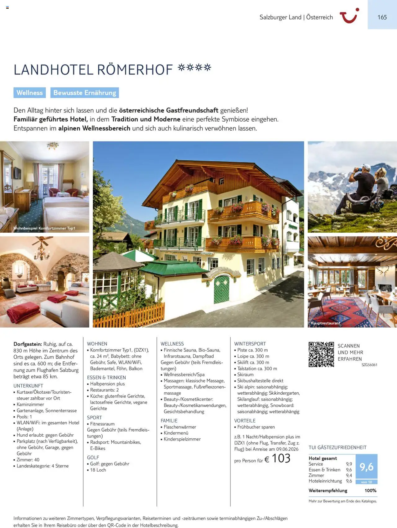Vorschau von dem Prospekt des Geschäftes TUI, gültig ab dem 01.11.2025 - Küche, Gerichte, Ski, Babybett, Snowboard
