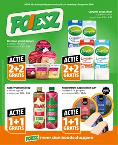 Voorbeeld van Poiesz folder van winkel Poiesz geldig vanaf 16-08-2026