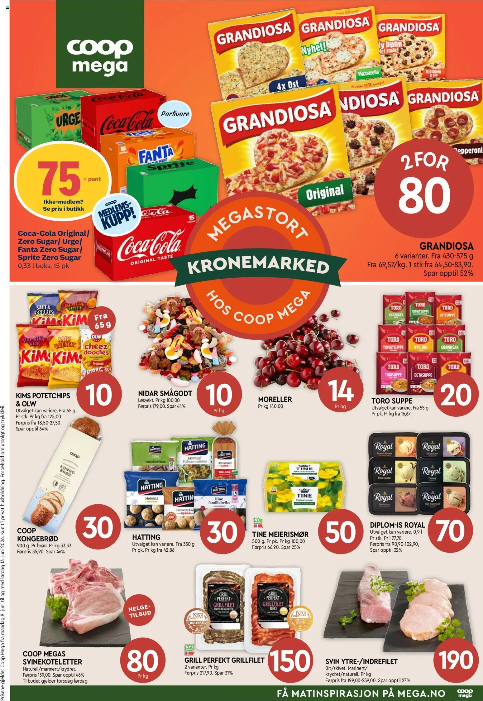 Forhåndsvis Coop Mega kundeavis fra butikk Coop Mega gyldig fra 08/06/2026