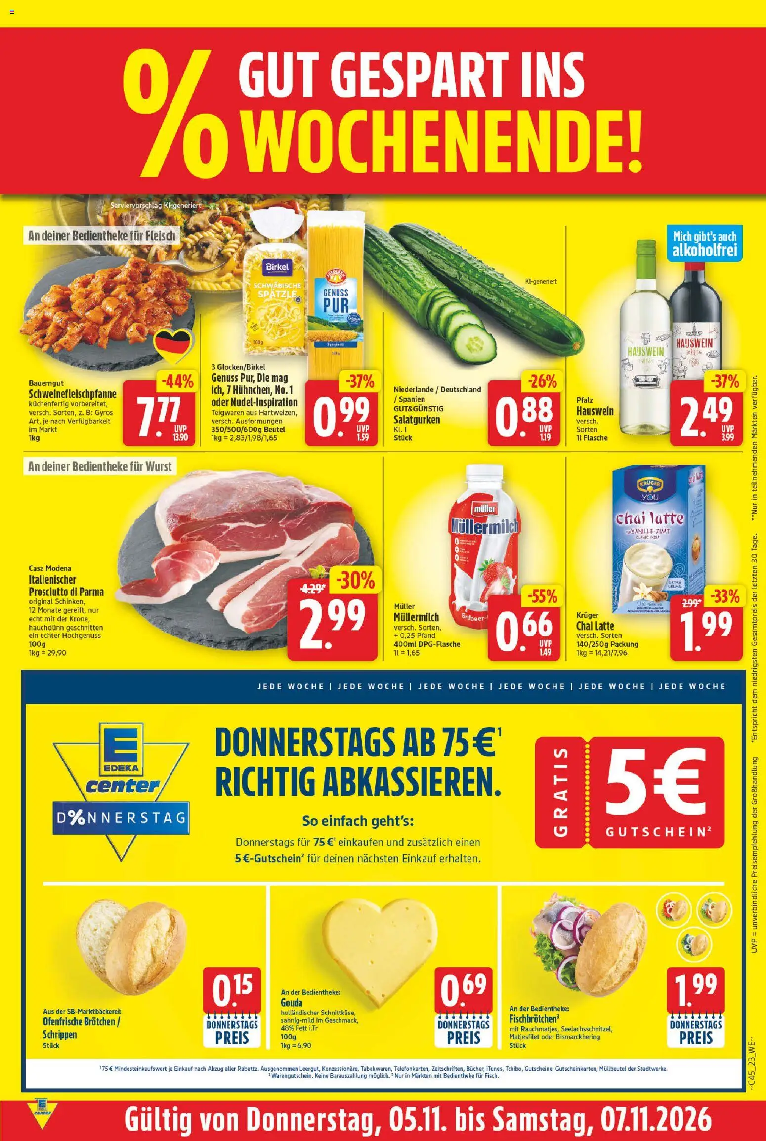 Vorschau von dem Prospekt des Geschäftes E center, gültig ab dem 02.11.2026