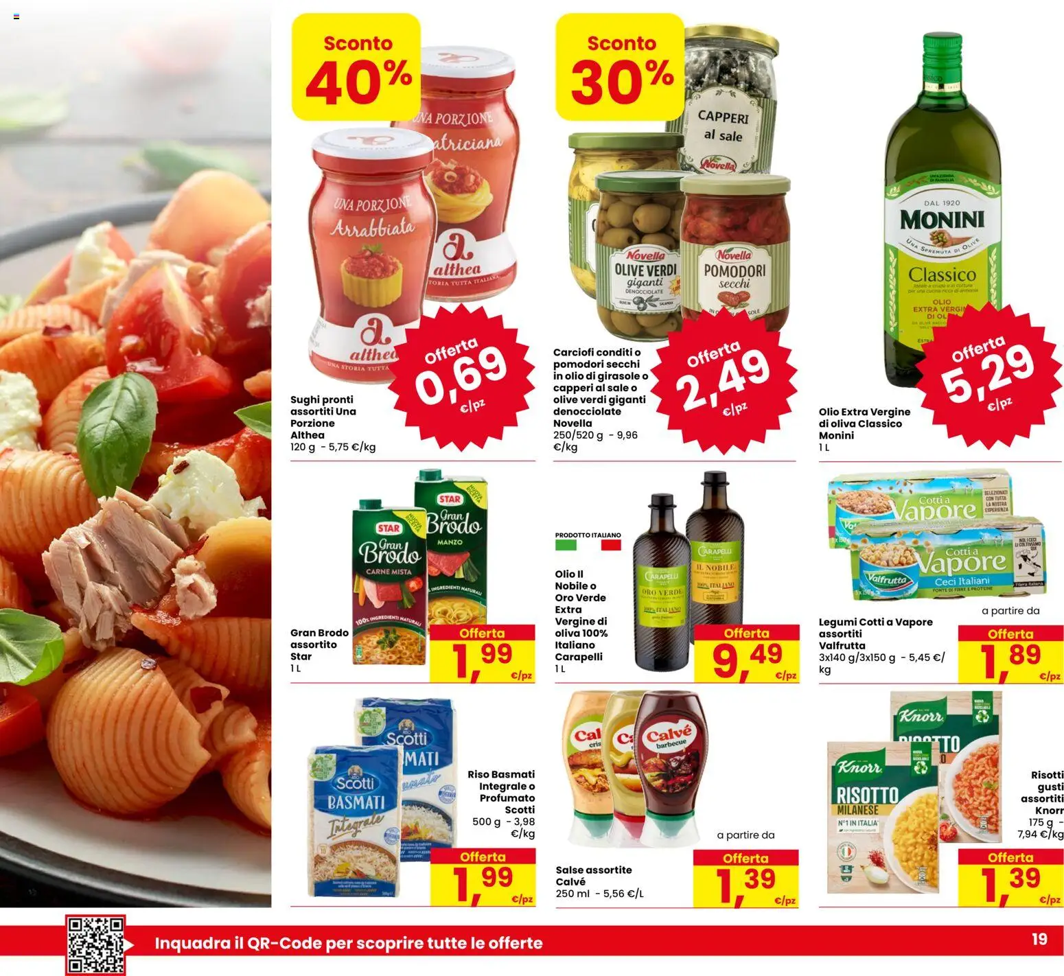 Anteprima dell'opuscolo Eurospar volantino Novafeltria dal negozio Eurospar valido da 29/10/2026 - Barbecue, Carne, Riso Basmati, Riso, Legumi, Olive, Pomodori, Brodo
