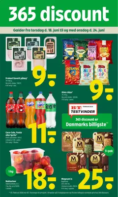Eksempel på tilbudsavis Coop 365 - Tilbudsavis uge 25 fra butik Coop 365 gyldig fra 18/06/2026
