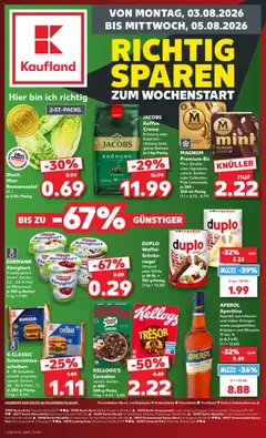 Vorschau von dem Prospekt des Geschäftes Kaufland, gültig ab dem 03.08.2026