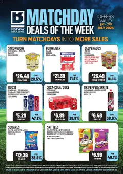 Preview of Bestway Bestway - Offers valid from 01/07/2026