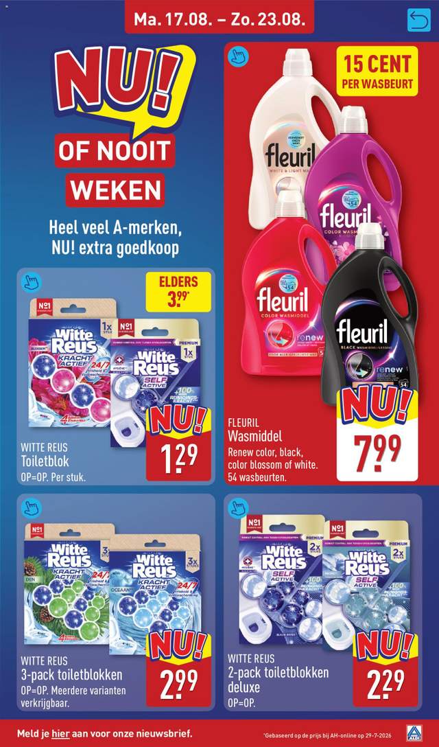 Nieuwe Aldi folder vanaf 17-08