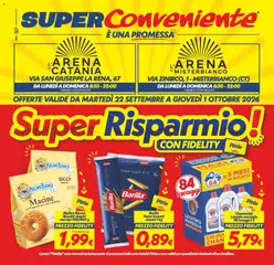 Anteprima dell'opuscolo SuperConveniente volantino Misterbianco, Catania dal negozio SuperConveniente valido da 22/09/2026