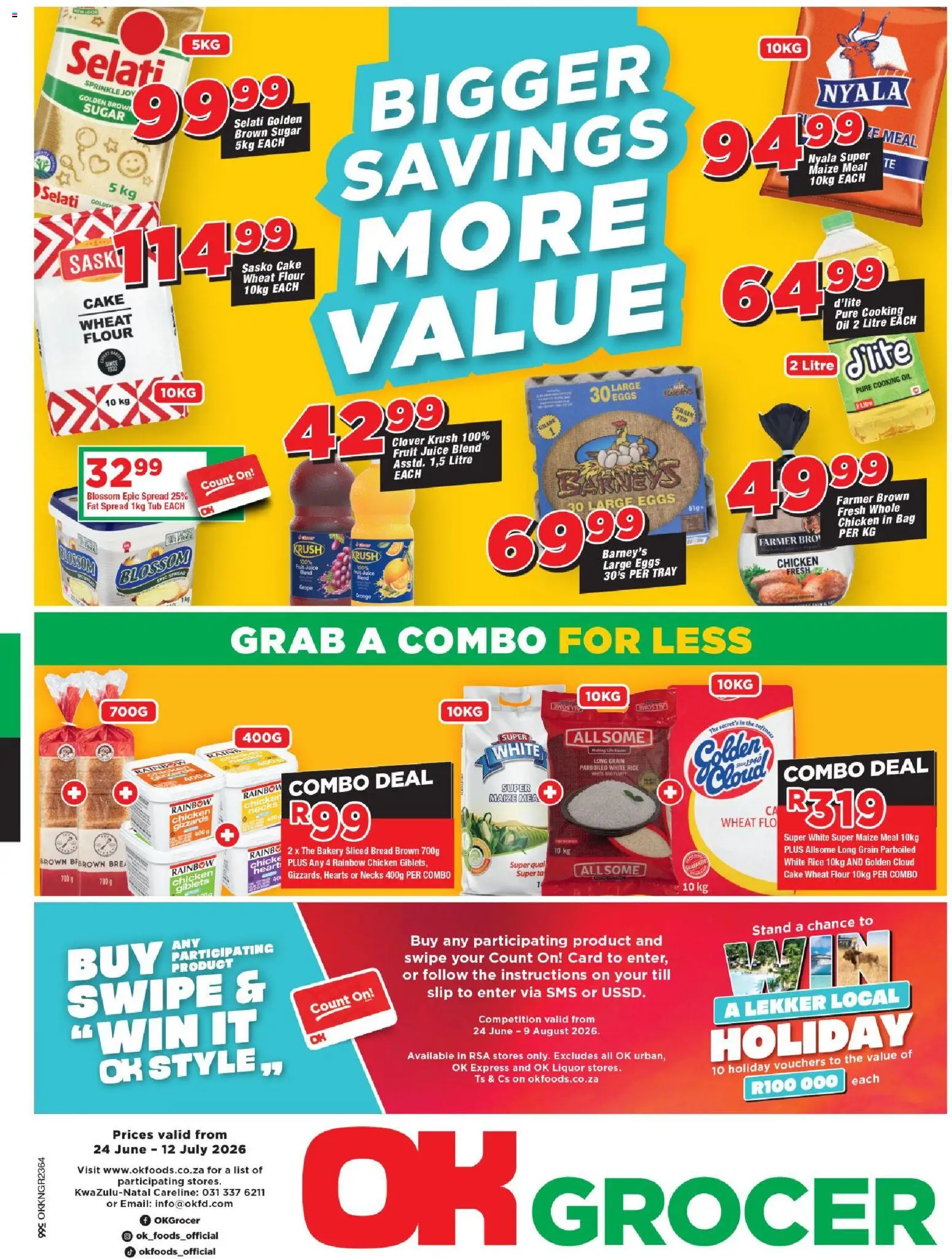 Preview of OK Foods flyer valid from 24/06/2026
