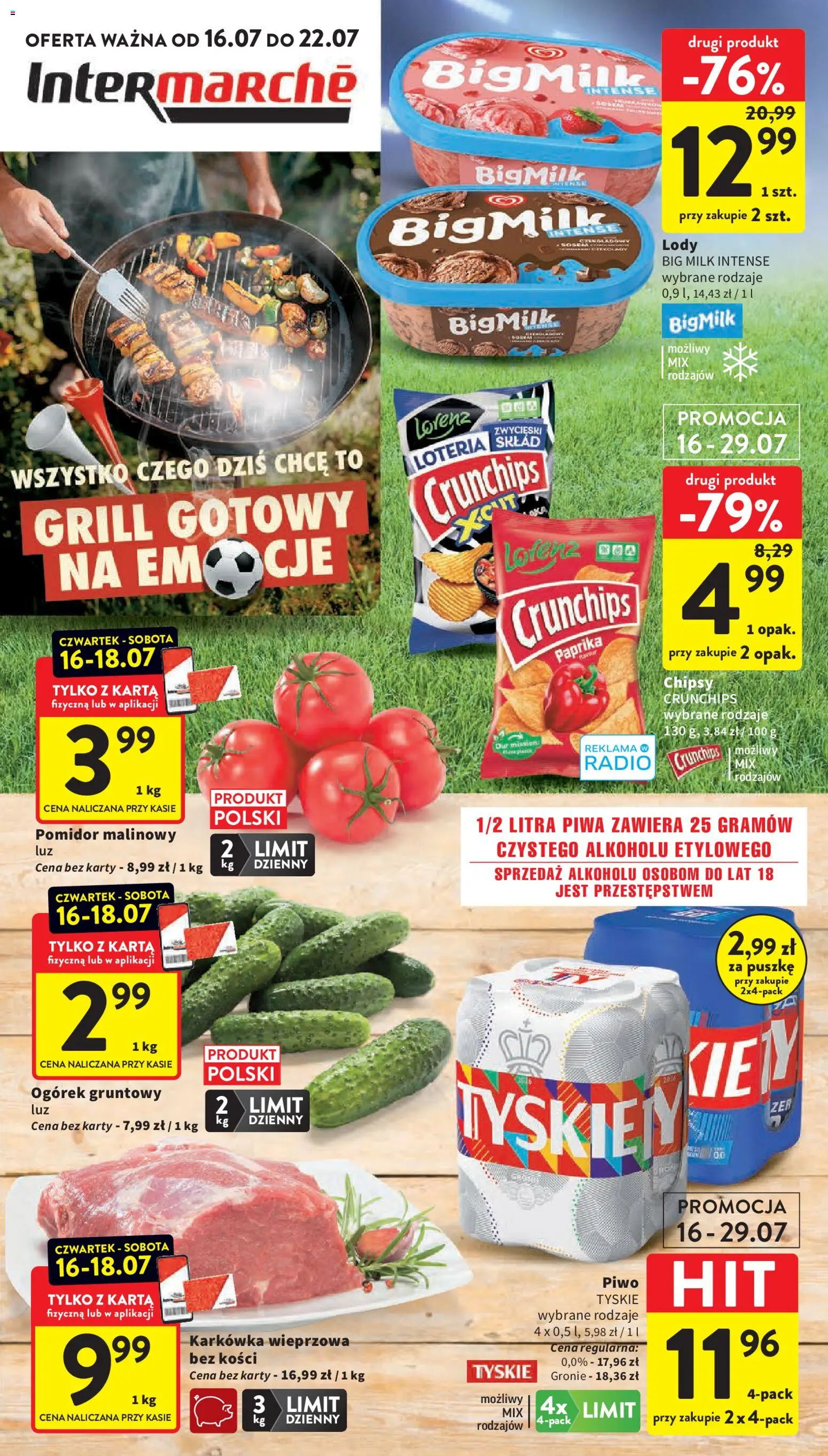 Pogląd gazetki "Intermarche gazetka" ze sklepu Intermarche ważnej od 16.07.2026