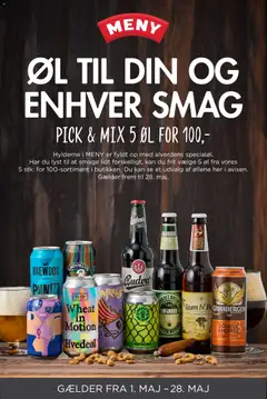 Eksempel på tilbudsavis Meny - Pick & Mix Maj 2026 fra butik Meny gyldig fra 01/05/2026