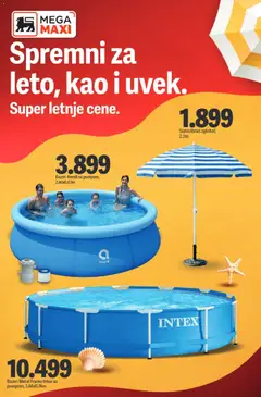 Pregled Mega Maxi kataloga - važi od 25.06.2026
