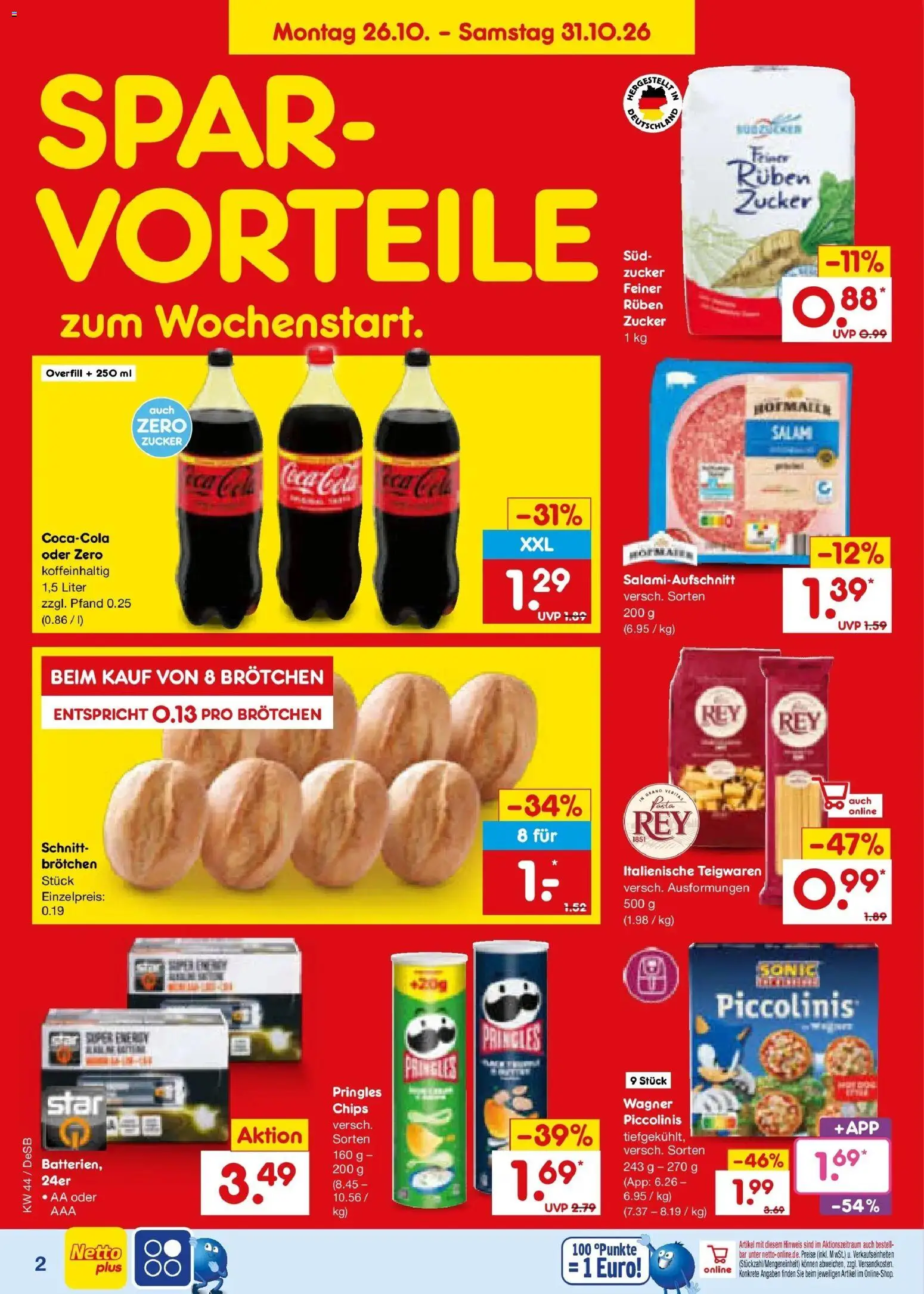 Vorschau von dem Prospekt des Geschäftes Netto Marken-Discount, gültig ab dem 26.10.2026