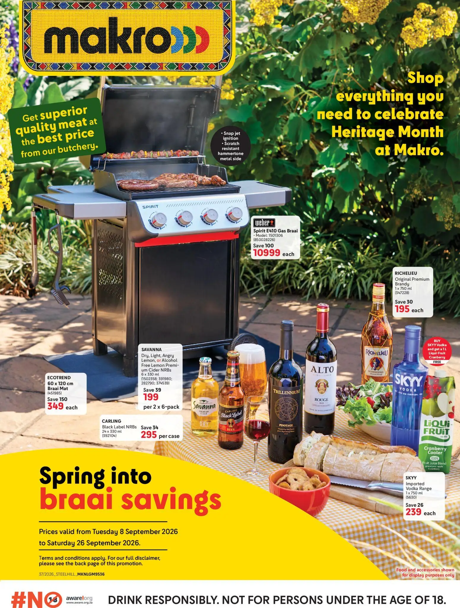 Preview of Makro flyer valid from 08/09/2026