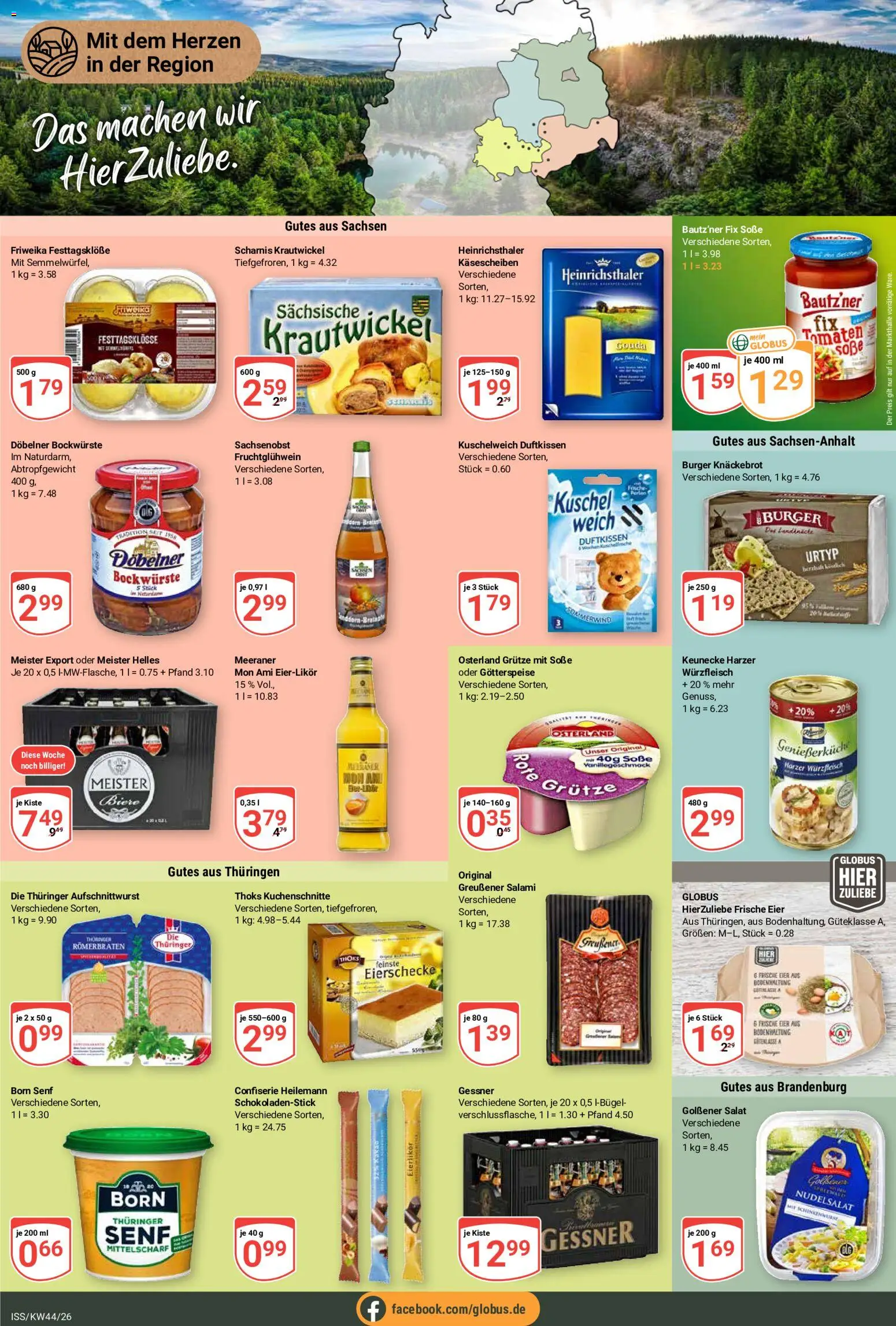 Vorschau von dem Prospekt des Geschäftes Globus, gültig ab dem 26.10.2026