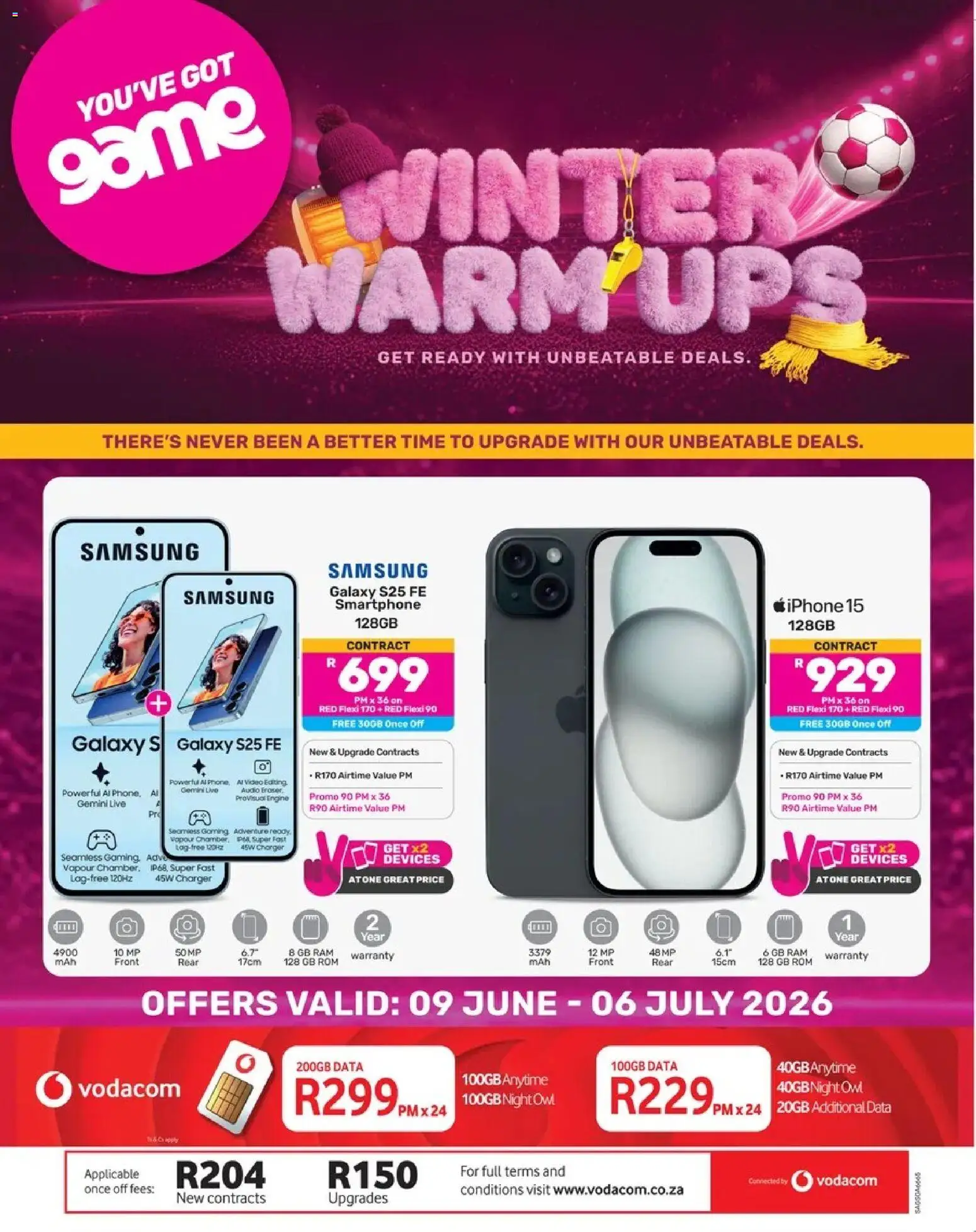 Preview of Game flyer valid from 09/06/2026