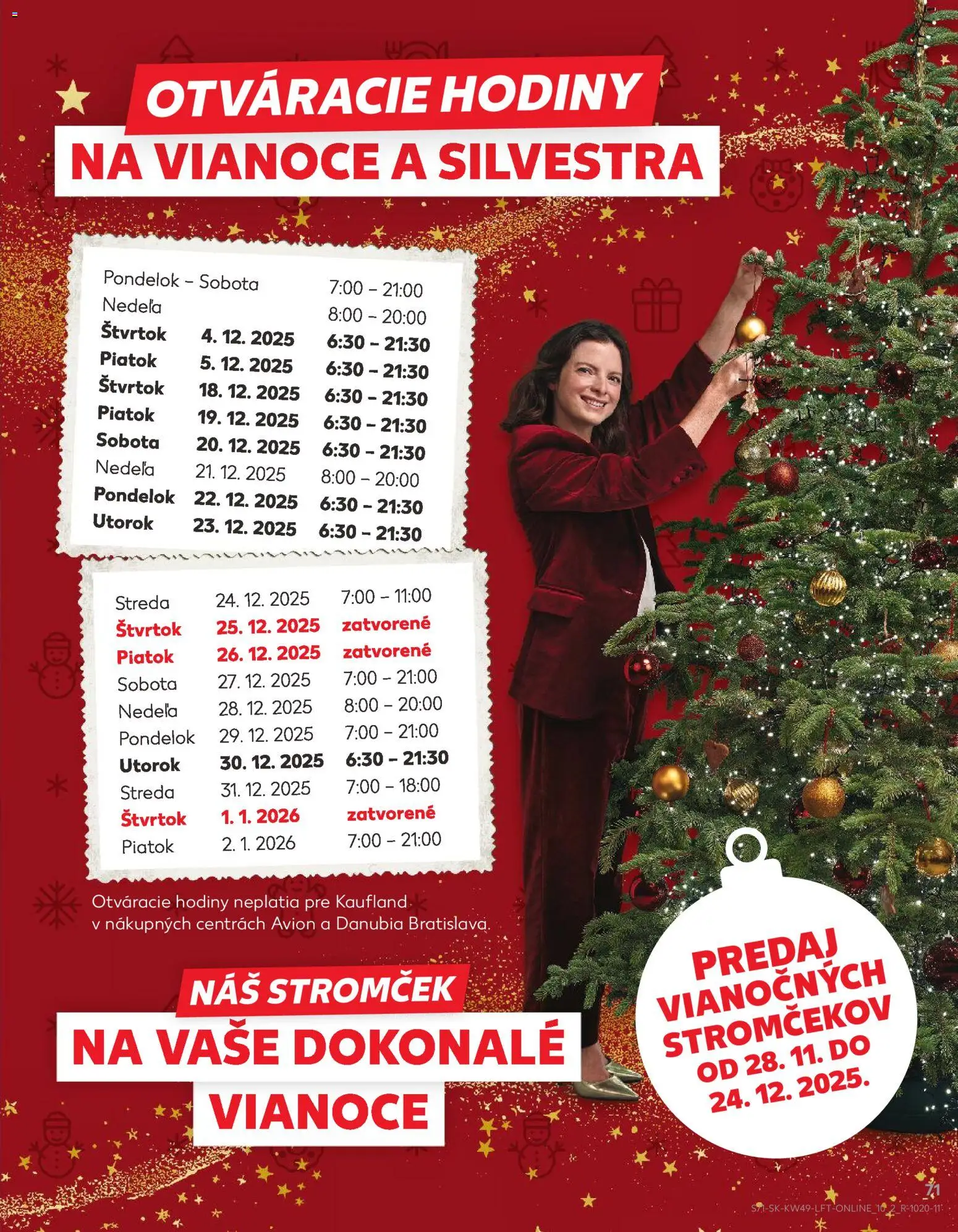 Náhľad Kaufland letáku platného od 04.12.2025 - Hodiny