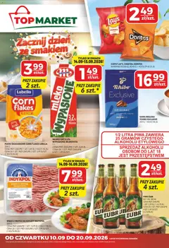 Pogląd gazetki "Top Market gazetka" ze sklepu Top Market ważnej od 10.09.2026