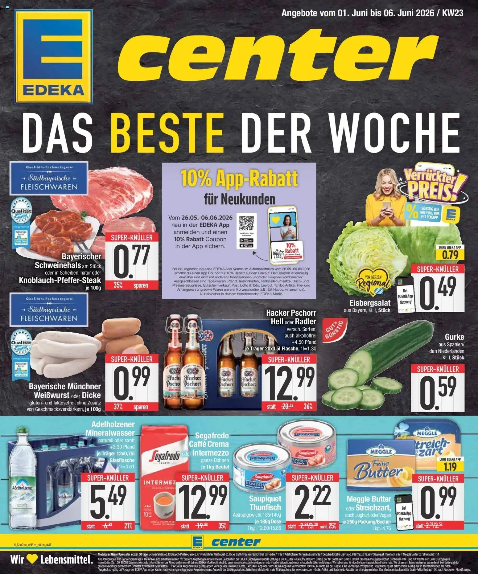 Vorschau von dem Prospekt des Geschäftes E center, gültig ab dem 01.06.2026
