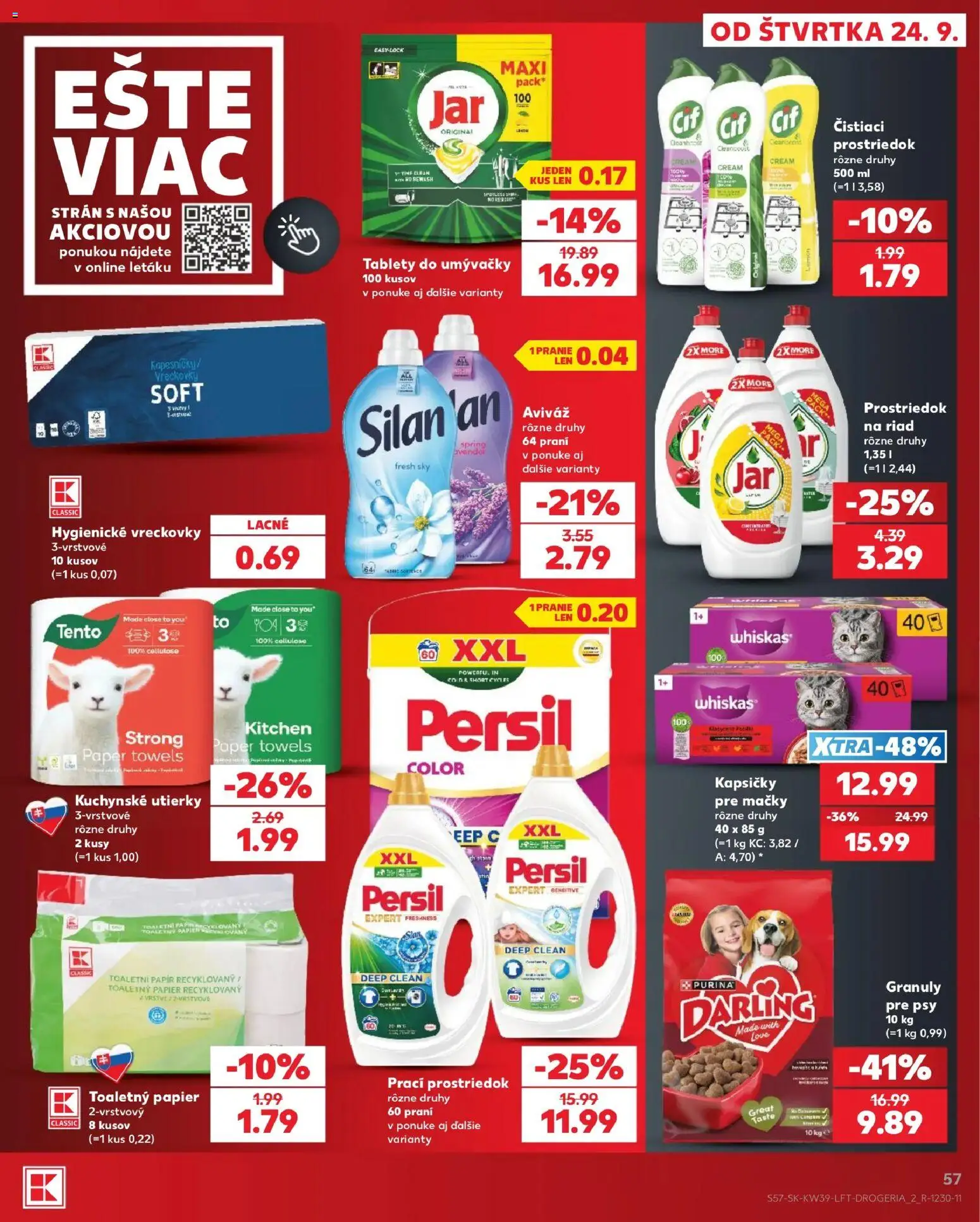Náhľad Kaufland letáku platného od 24.09.2026