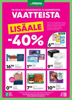 Kaupan Prisma Prisma tarjoukset - Lisäale -40% esikatselu, voimassa 08/07/2026