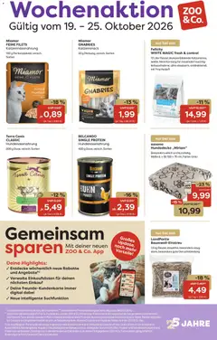 Vorschau von dem Prospekt des Geschäftes Zoo & co, gültig ab dem 19.10.2026