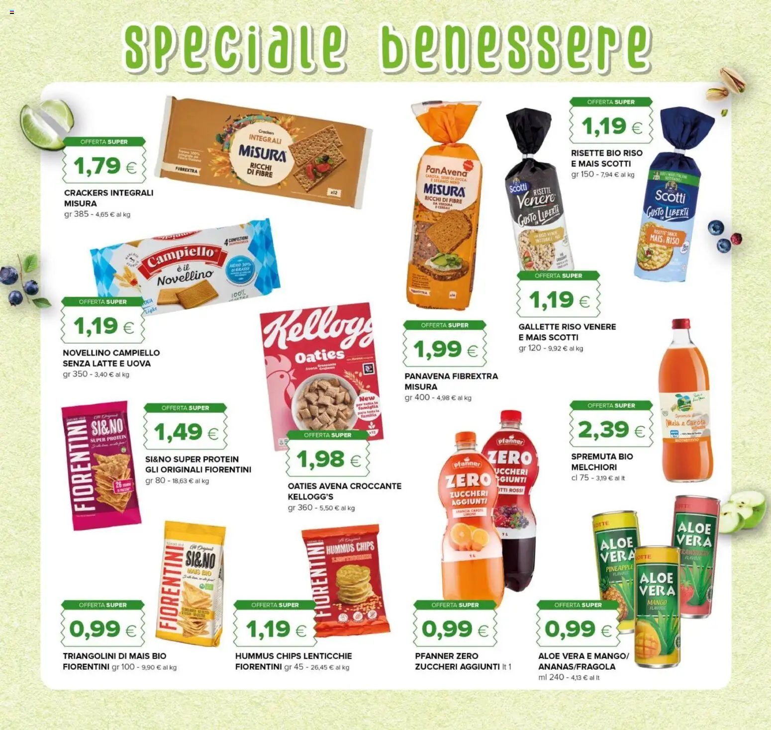 Anteprima dell'opuscolo Oasi volantino Roma dal negozio Oasi valido da 04/09/2026 - Mango, Latte, Hummus, Sesamo, Aloe vera, Lenticchie, Cereali, Carota