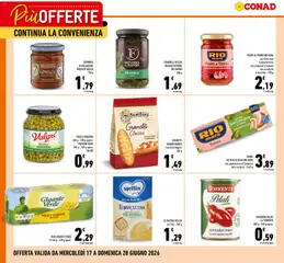 Anteprima dell'opuscolo Conad volantino Più Offerte Campania dal negozio Conad valido da 17/06/2026