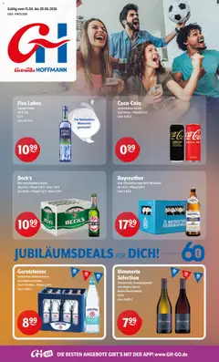 Vorschau von dem Prospekt des Geschäftes Getränke Hoffmann, gültig ab dem 15.06.2026