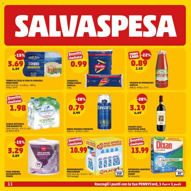 Nuovo volantino PENNY dal 08/10