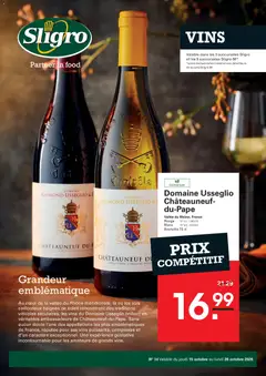 Voorbeeld van Sligro Vins van winkel Sligro geldig vanaf 15/10/2026