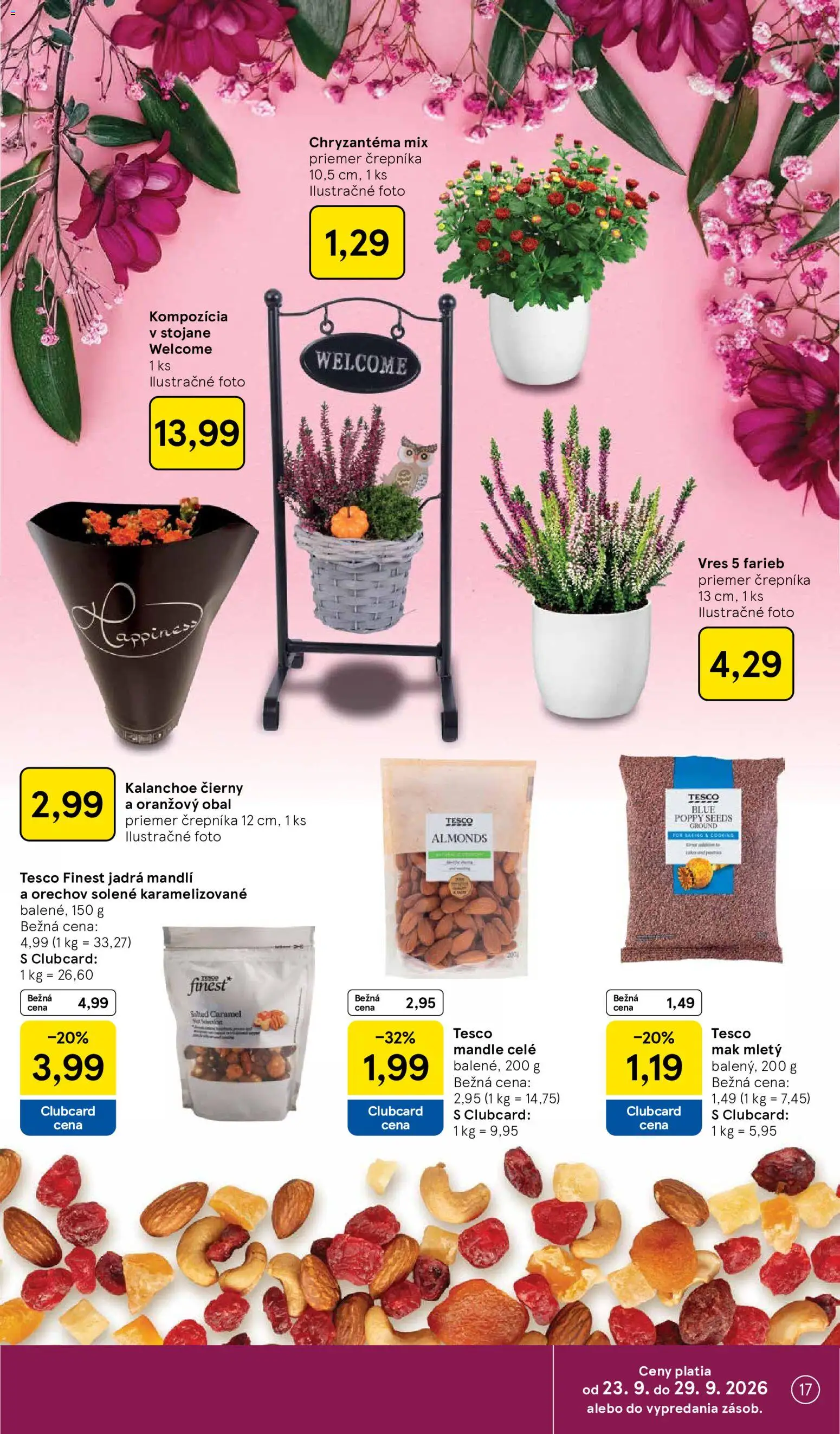 Náhľad Tesco letáku platného od 23.09.2026
