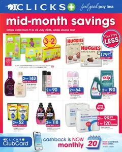Preview of Clicks flyer valid from 09/07/2026