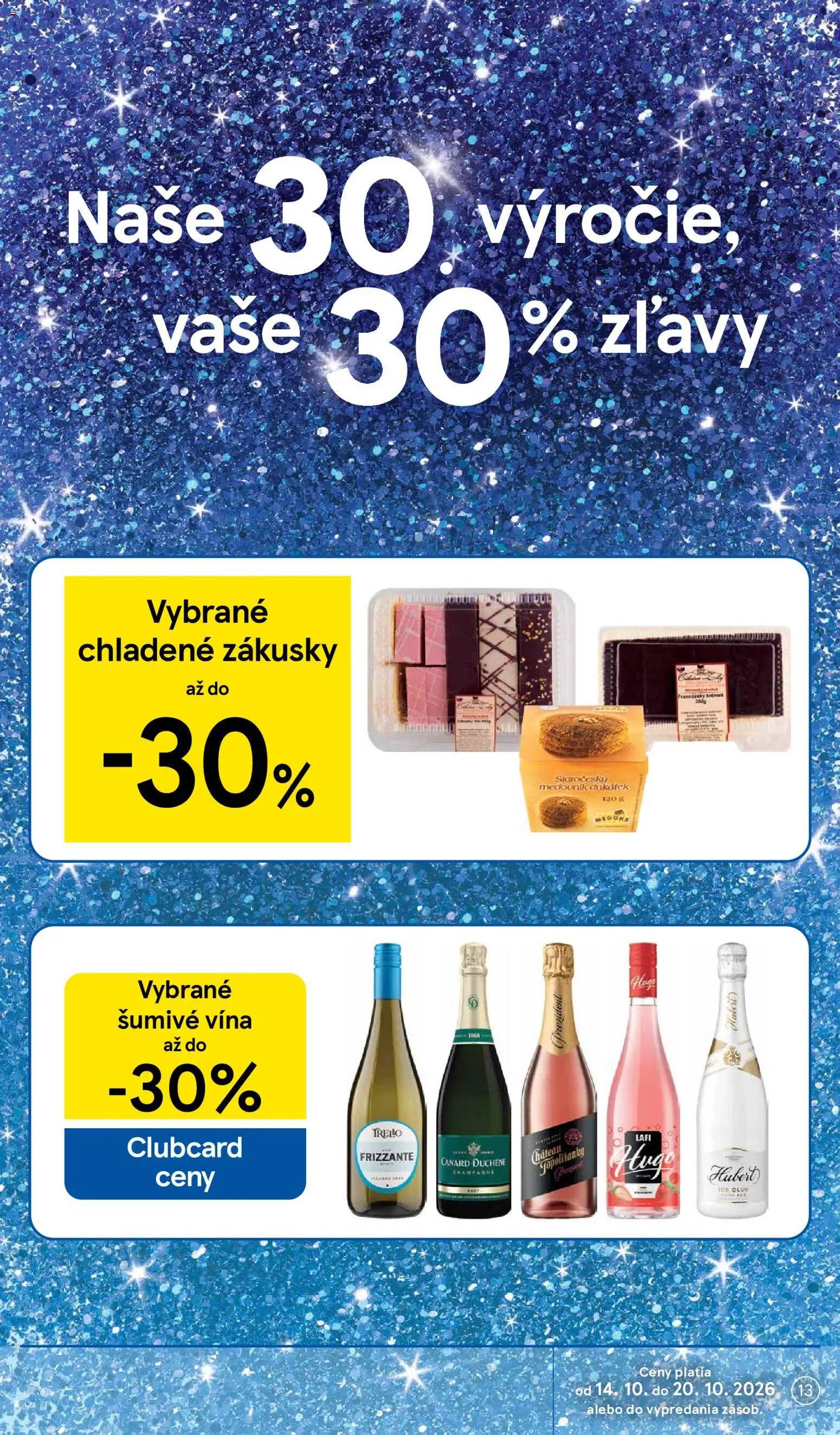 Náhľad Tesco letáku platného od 14.10.2026