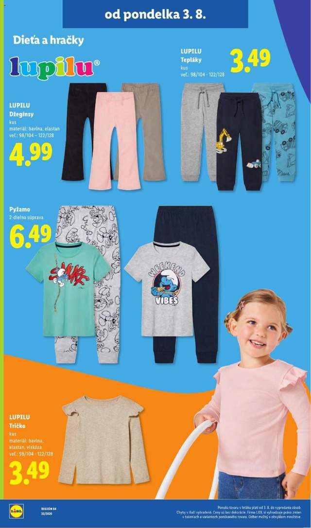 Nový Lidl leták od 03.08.