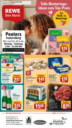 Vorschau von dem Prospekt des Geschäftes Rewe, gültig ab dem 04.05.2026