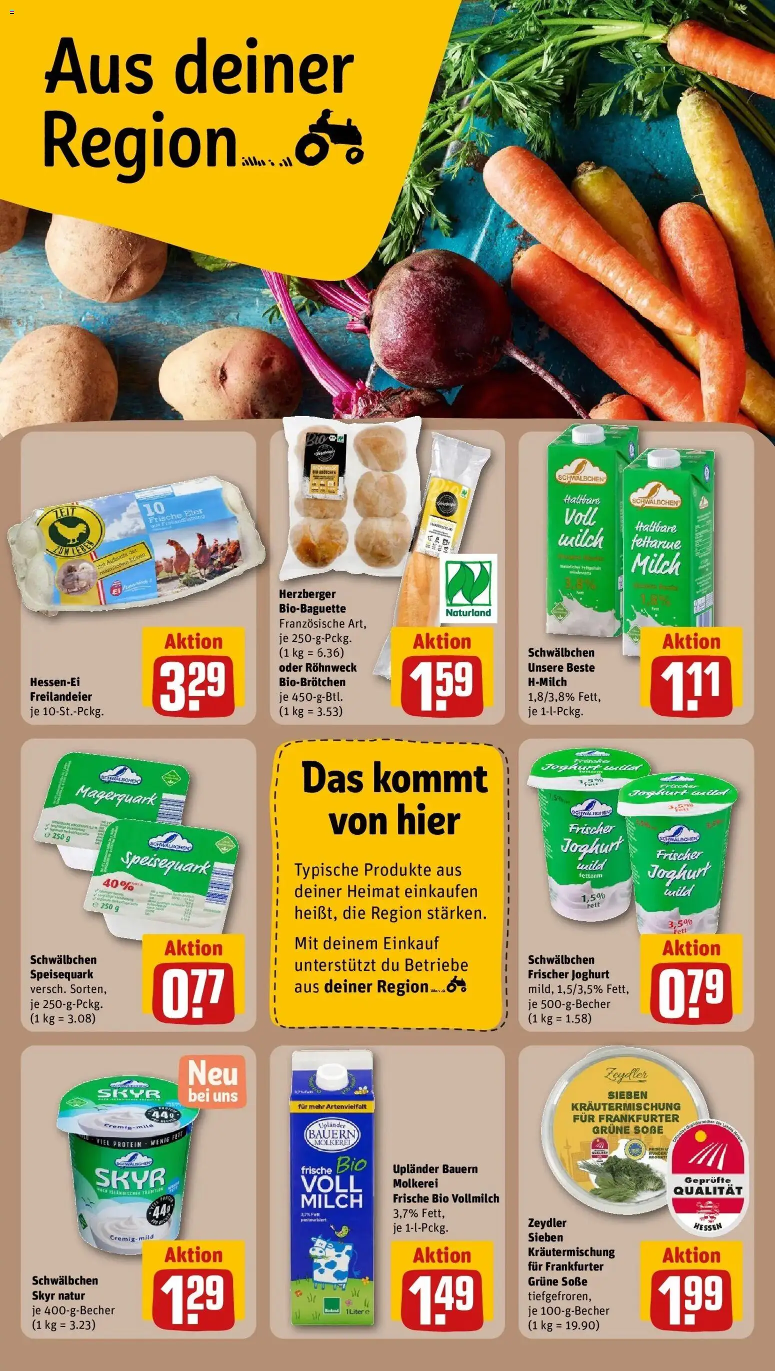 Vorschau von dem Prospekt des Geschäftes Rewe, gültig ab dem 26.10.2026