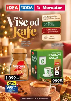Pregled Idea kataloga - važi od 26.10.2026