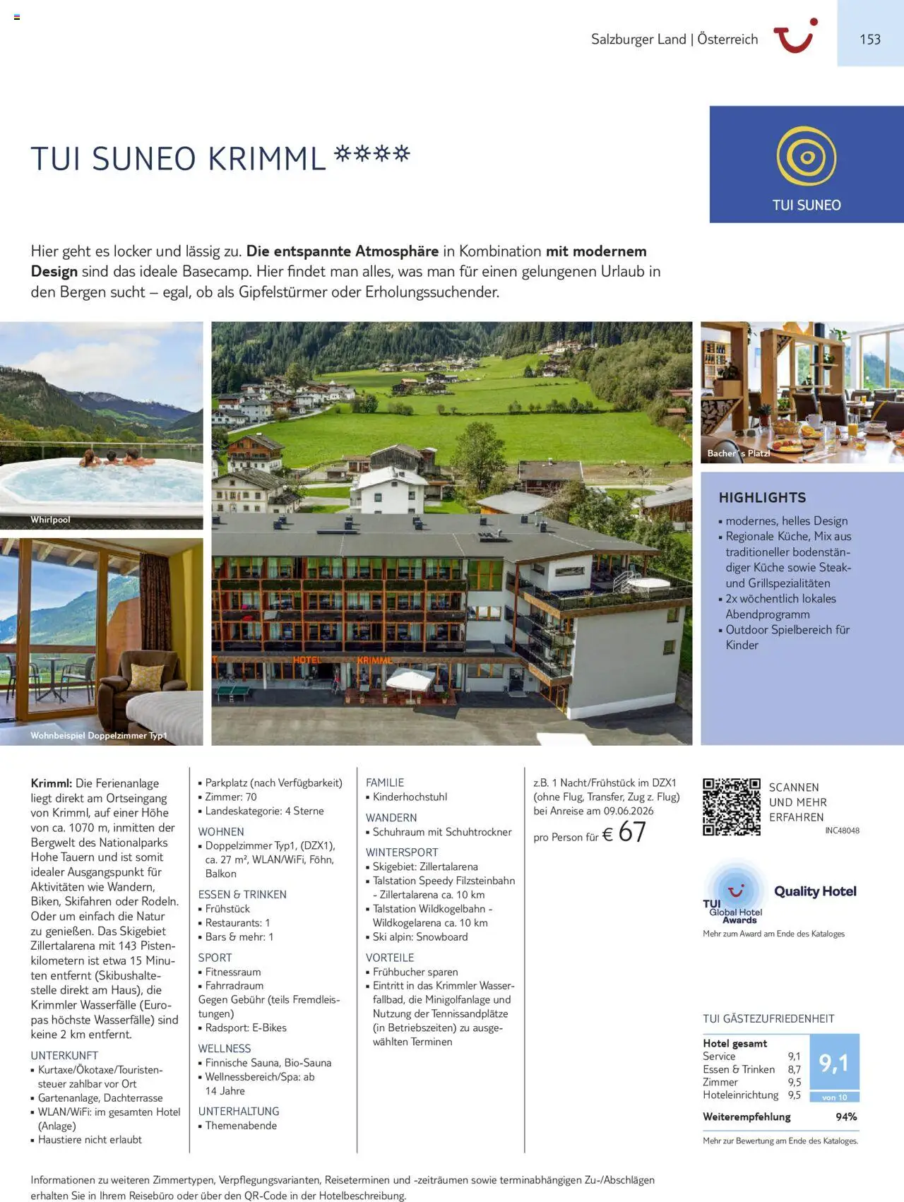 Vorschau von dem Prospekt des Geschäftes TUI, gültig ab dem 01.11.2025 - Küche, Wasser, Steak, Ski, Snowboard