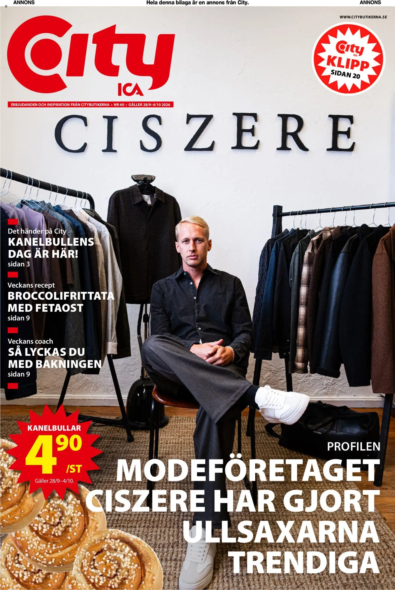 Förhandsgranska reklamblad ICA Kvantum city från butik ICA Kvantum gäller från 28/09/2026