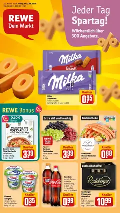 Vorschau von dem Prospekt des Geschäftes Rewe, gültig ab dem 17.08.2026