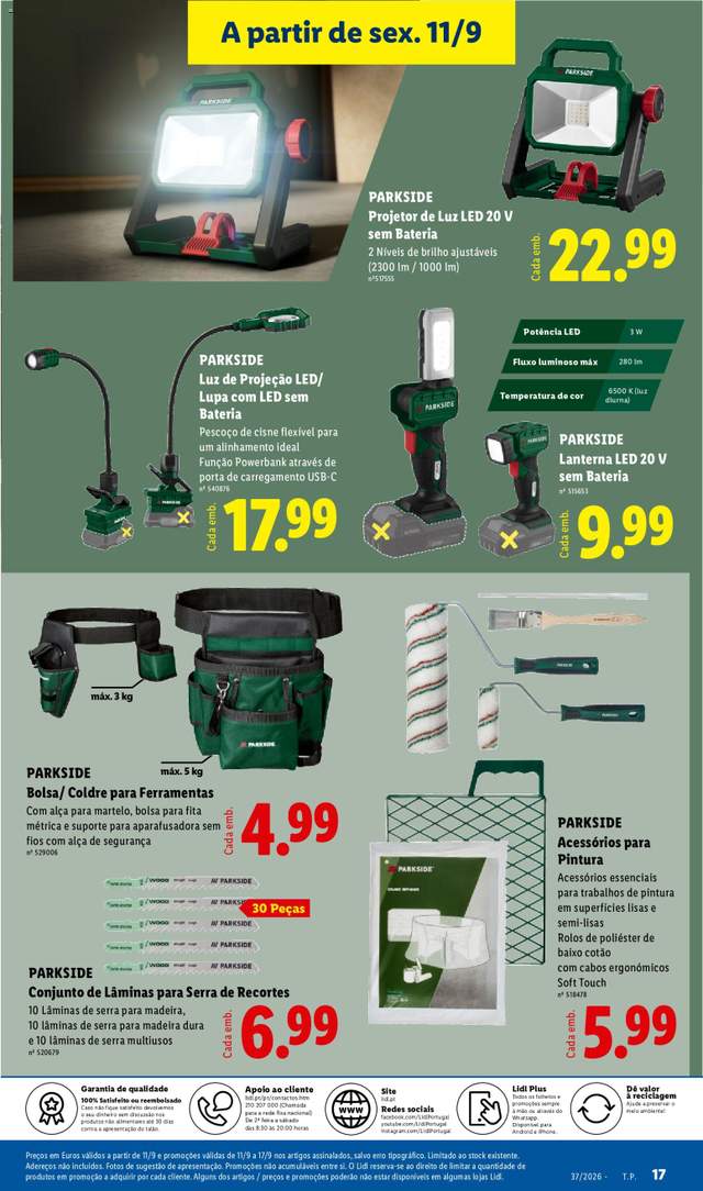 Novo folheto Lidl a partir de 07/09