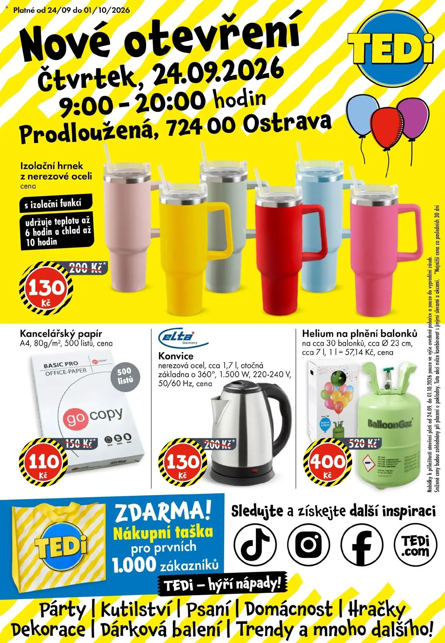 Náhled nabídky: TEDi TEDi leták - Ostrava platný od 24.09.2026
