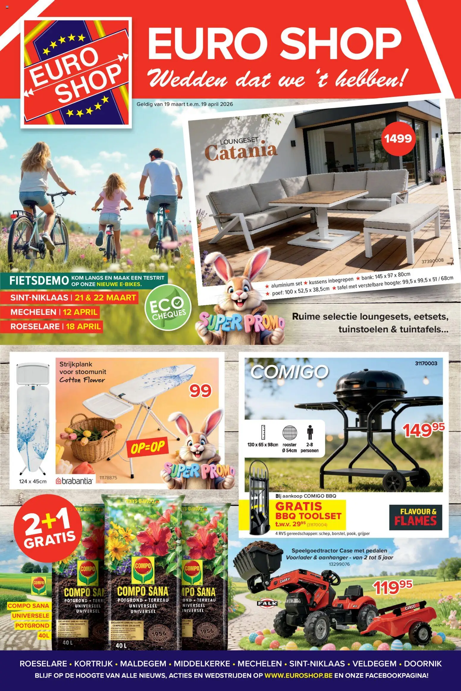 Voorbeeld van Euro Shop Folder / Publicité van winkel Euro Shop geldig vanaf 19/03/2026