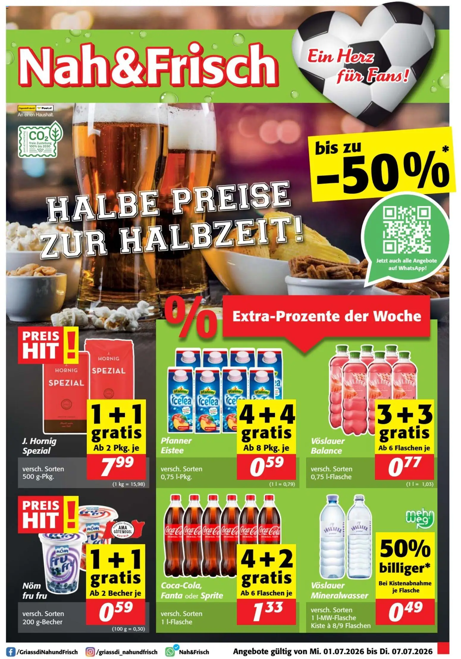 Vorschau der Angebote: Nah und Frisch Nah und Frisch Flugblatt gültig ab 01.07.2026 - Wasser