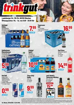 Vorschau von dem Prospekt des Geschäftes Trinkgut, gültig ab dem 28.09.2026